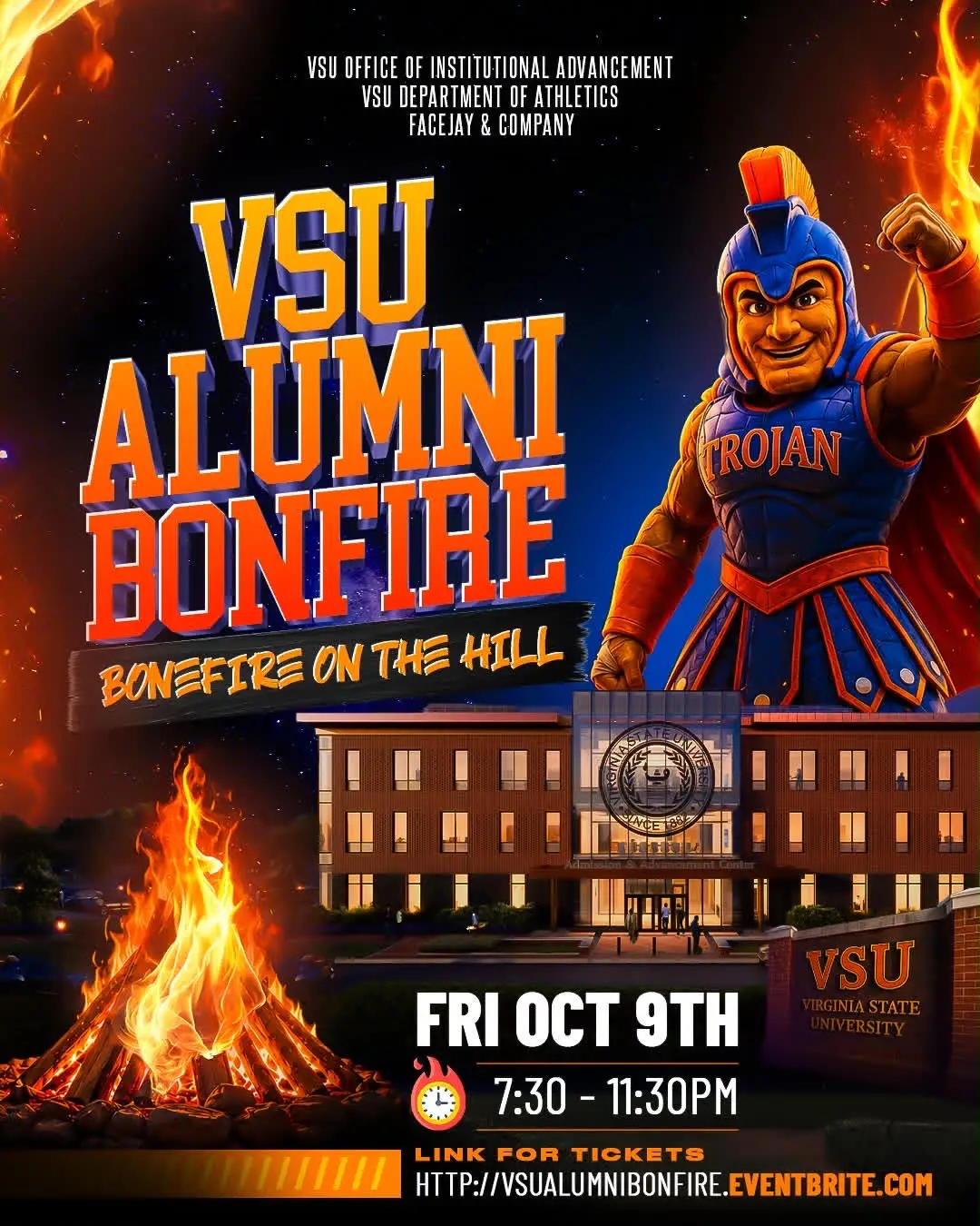VSU Office of Institutional Advancement, VSU Department of Athletics, Facejay & Company
