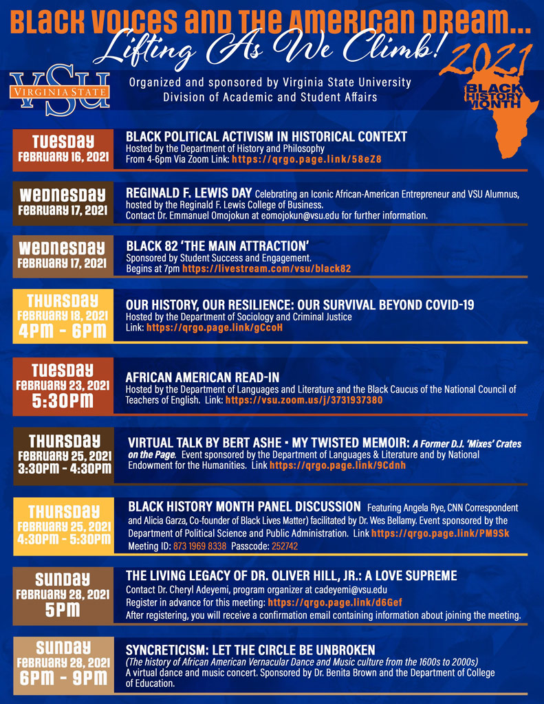 Black History Month Events