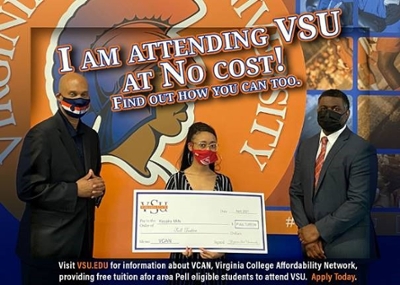 150 Local High School Students Receive Offer of Free Tuition at Virginia State University