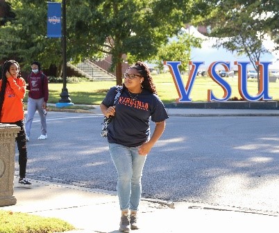 Image of VSU college student