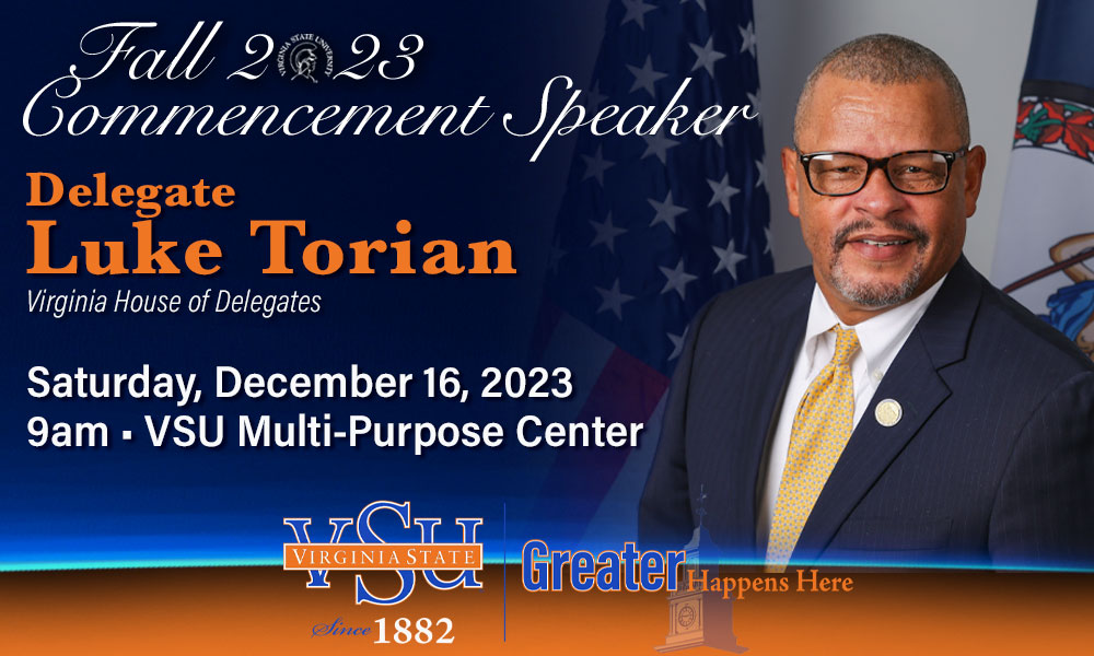 VSU Announces Fall 2023 Commencement Speaker