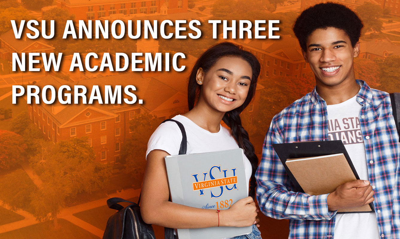 Smiling VSU students